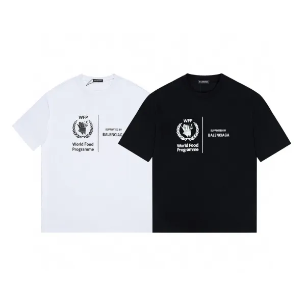 Balenciaga x UNKOWN Character Graphic T-Shirt Black - 32