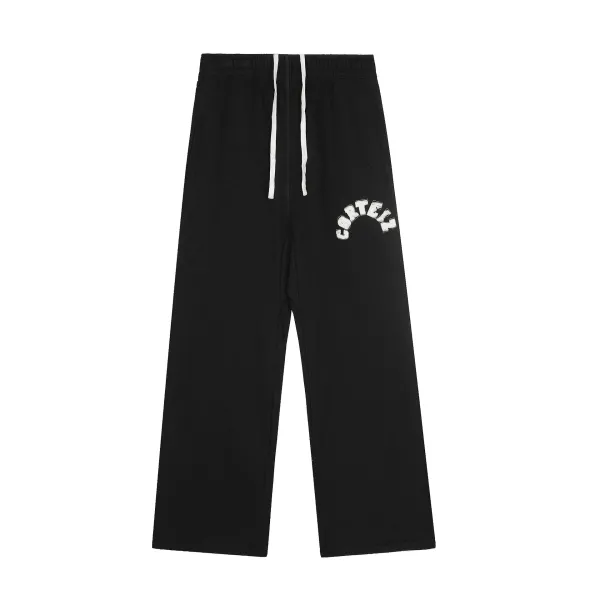 Design Logo Sweatpants Black - 30