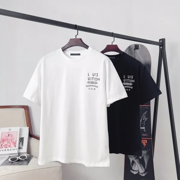 Louis Vuitton Crosscars Graphic Print T-Shirt White - 3