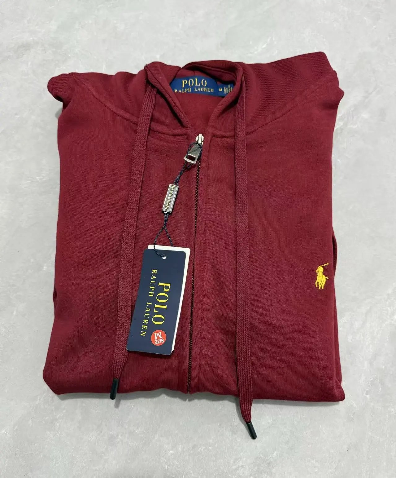 Polo Ralph Lauren Full-Zip Hoodie Charcoal Gray Hoodie - 8