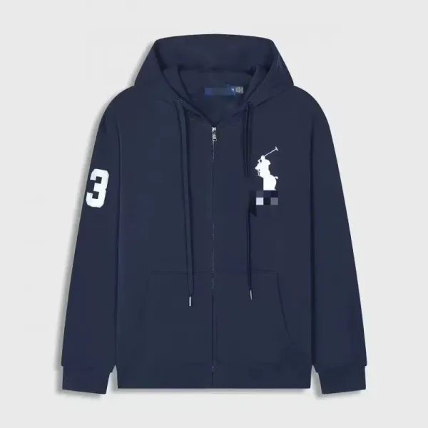Polo Ralph Lauren Big Pony Hoodie Navy - 4