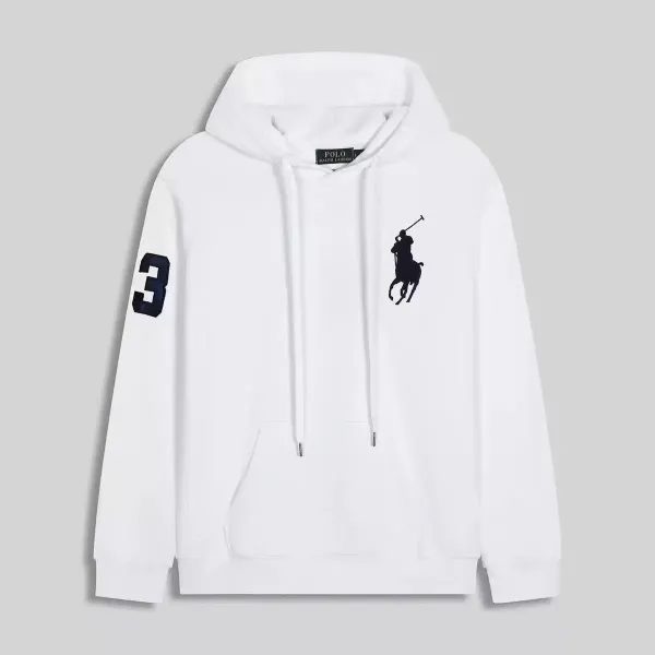 Polo Ralph Lauren Big Pony Hoodie Navy - 9