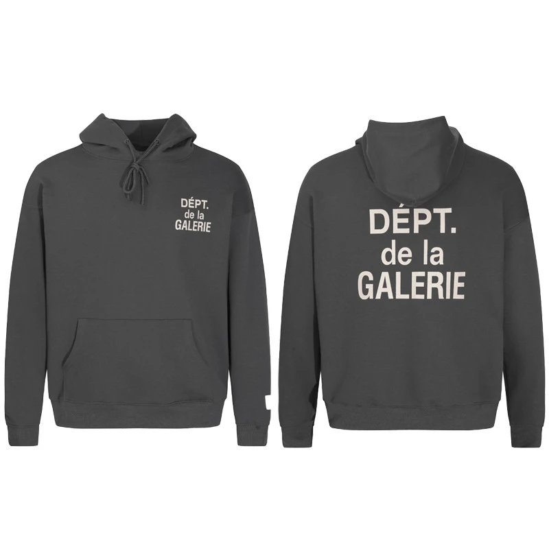 Gallery Dept. Logo Hoodie Black - 23