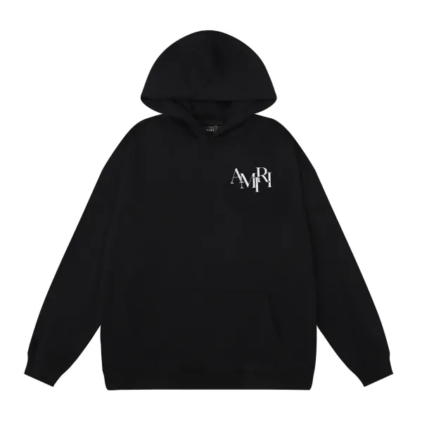 Amiri Hollywood Logo Hoodie Black - 29