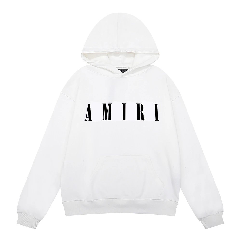 Amiri Bandana Rabbit Hoodie White - 20