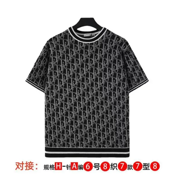 Dior Di For My Real Friends Knit T-Shirt Gray - 11