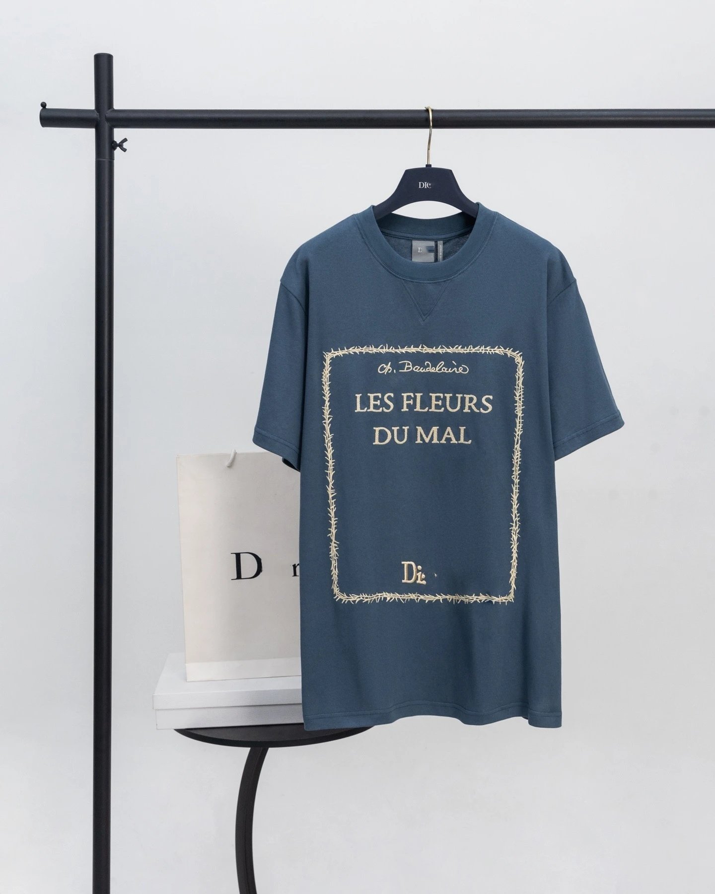 Dior Triangle Logo Black T-Shirt - 15