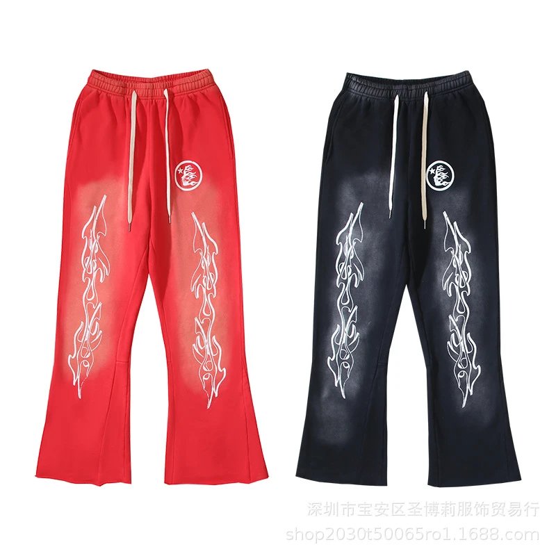Hellstar X-Star Graphic Sweatpants Black - 38