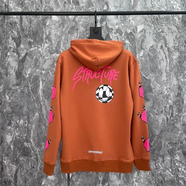 Chrome Hearts Space Graphic Hoodie Blue - 25