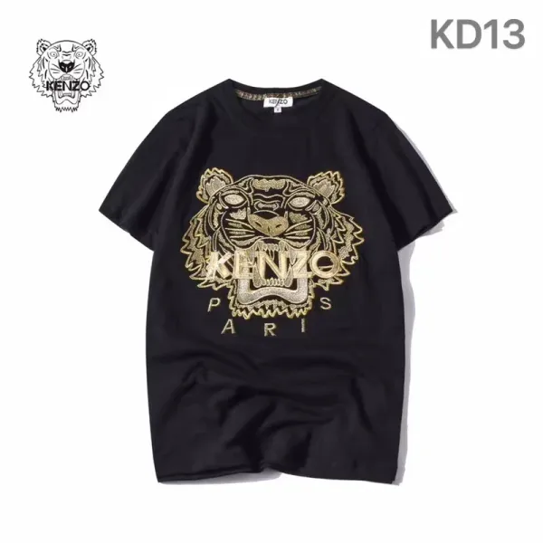 Kenzo Tiger Head Graphic Black T-Shirt - 9