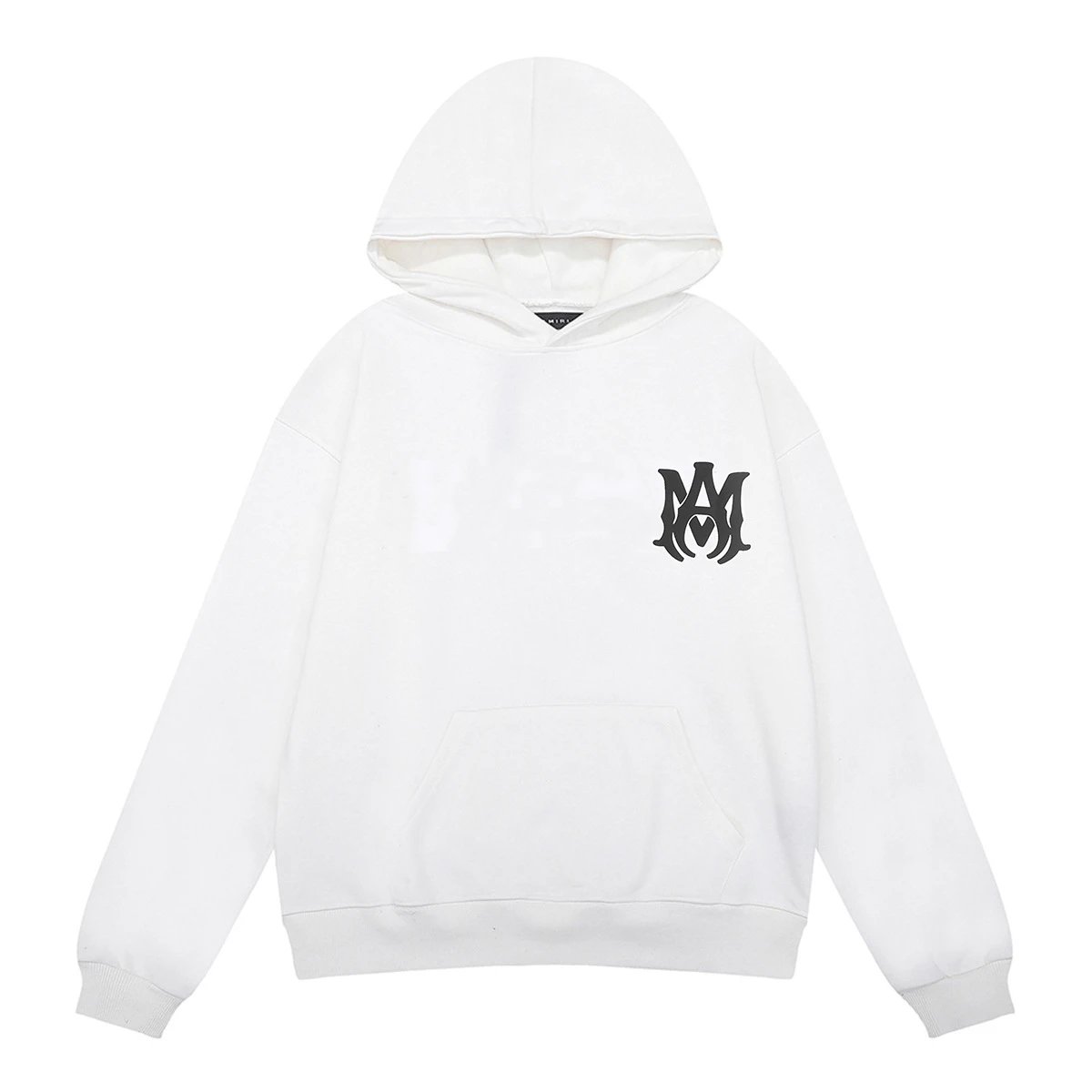 Amiri Bandana Rabbit Hoodie White - 47