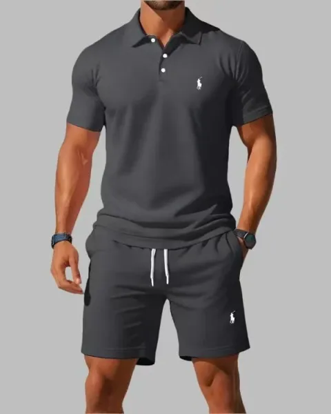 Polo Ralph Lauren Orange Polo Shirt and Shorts Set - 7