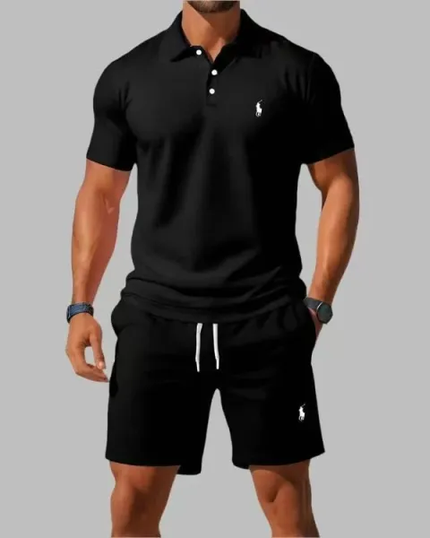 Polo Ralph Lauren Orange Polo Shirt and Shorts Set - 11