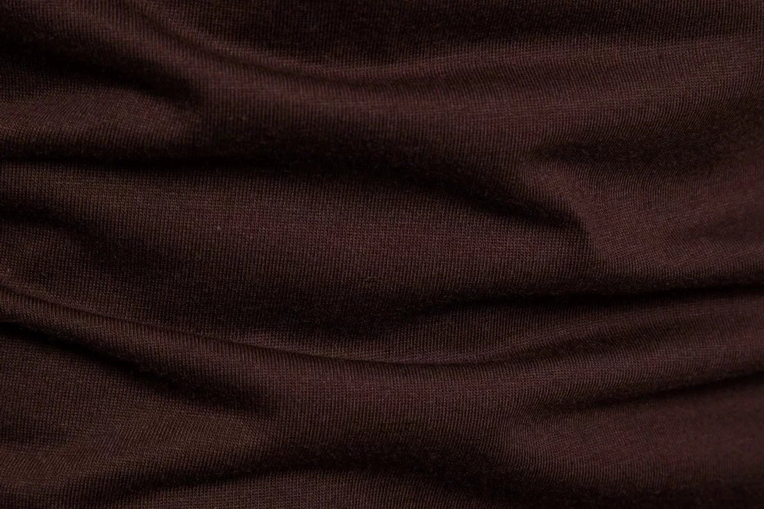 Design Lace-Up Asymmetrical Brown T-Shirt Tops.t Shirts - 12