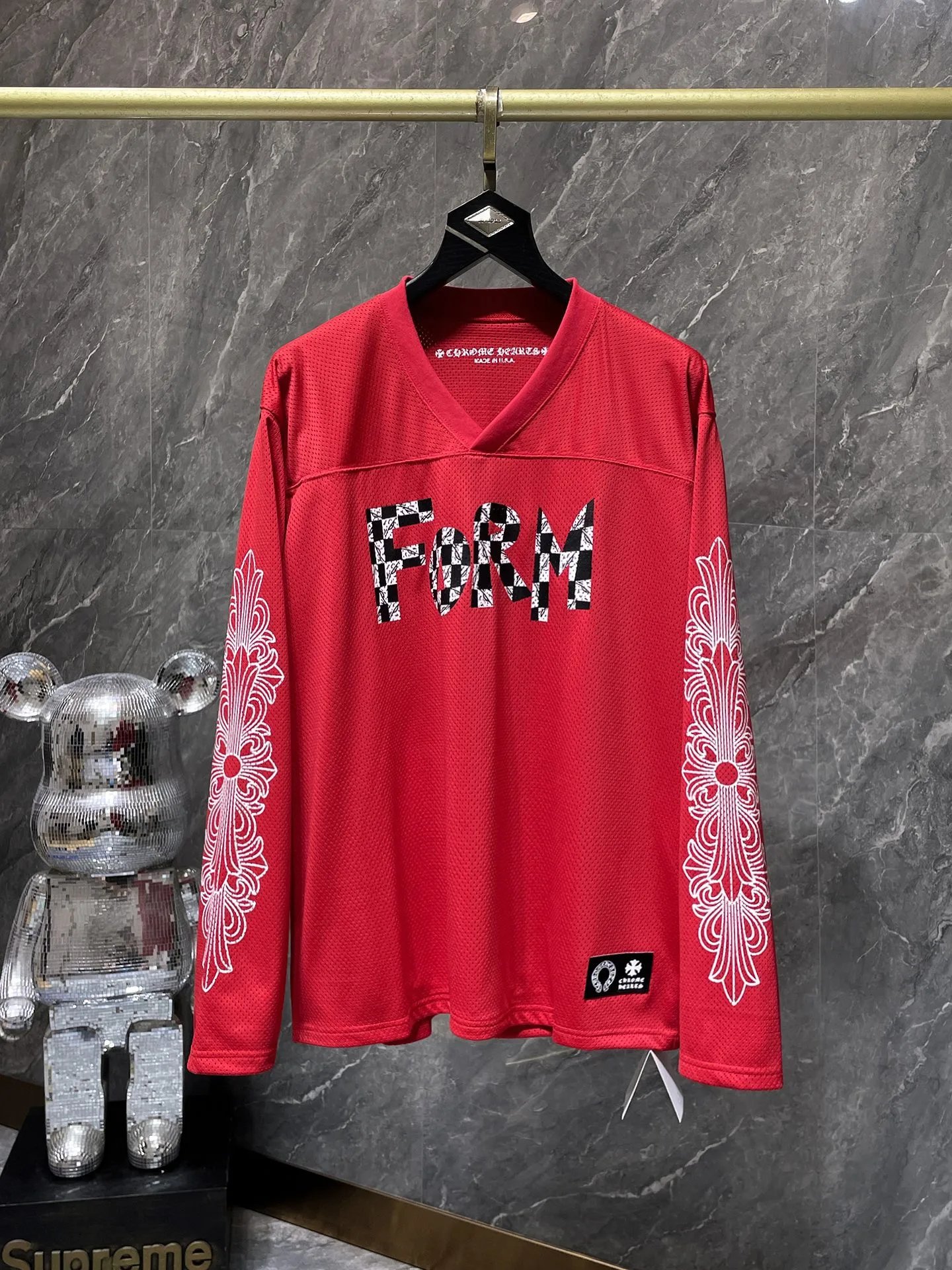 Chrome Hearts FORM Mesh Jersey Set Pink - 2