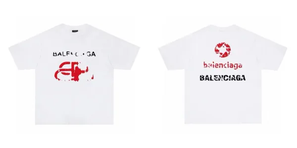 Balenciaga x UNKOWN Character Graphic T-Shirt Black - 5