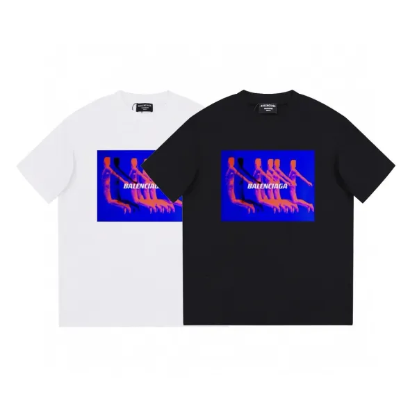 Balenciaga x UNKOWN Character Graphic T-Shirt Black - 29