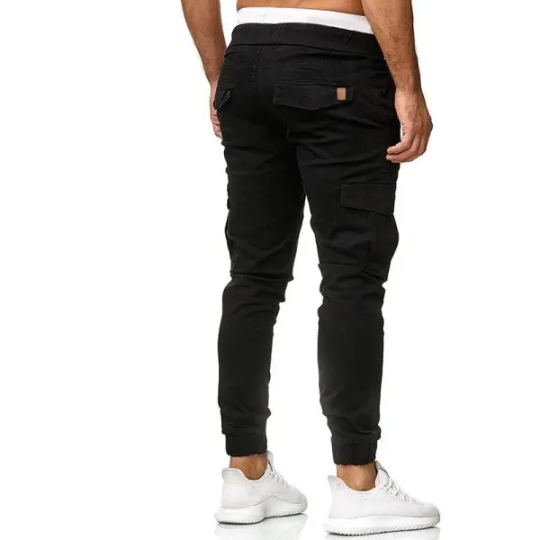 Design Cargo Jogger Pants Gray Pants - 21