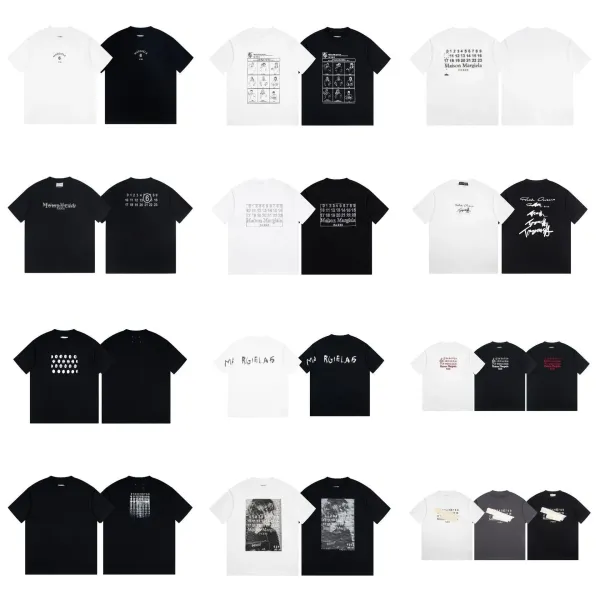 Maison Margiela x NEWVOGUE Barcode Number Print White T-Shirt - 7