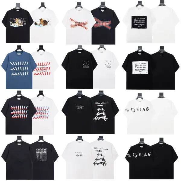 Maison Margiela x NEWVOGUE Barcode Number Print White T-Shirt - 9