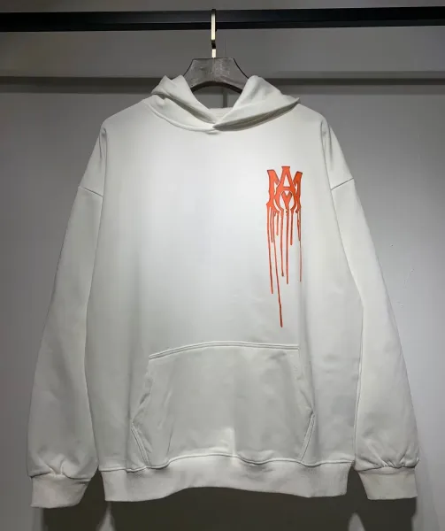 Amiri Hollywood Logo Hoodie Black - 39