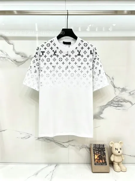 Louis Vuitton Monogram Gradient T-Shirt White - 1