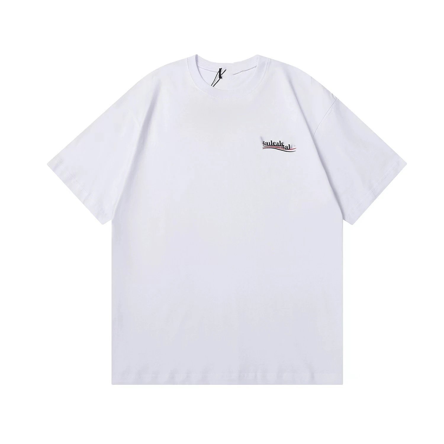 Design Wave Logo Graphic T-Shirt White - 4