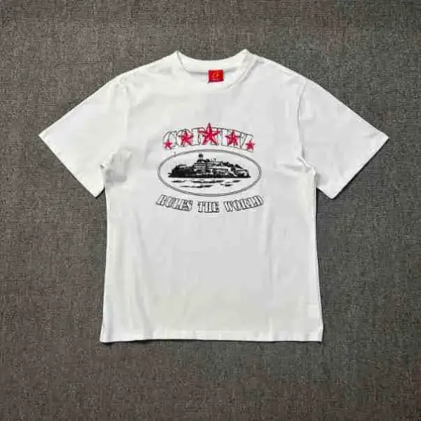 Design 'Cuba Libre' Graphic Print White T-Shirt - 1