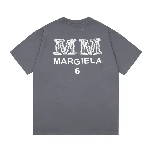 Maison Margiela Numbered Logo Beige T-Shirt - 26