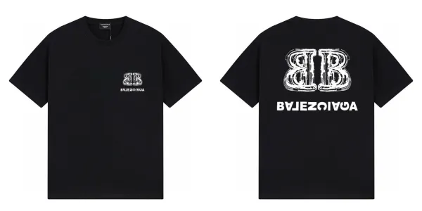 Balenciaga x UNKOWN Character Graphic T-Shirt Black - 10