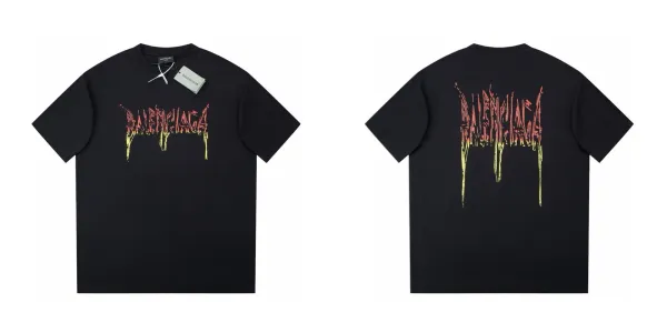 Balenciaga x UNKOWN Character Graphic T-Shirt Black - 13