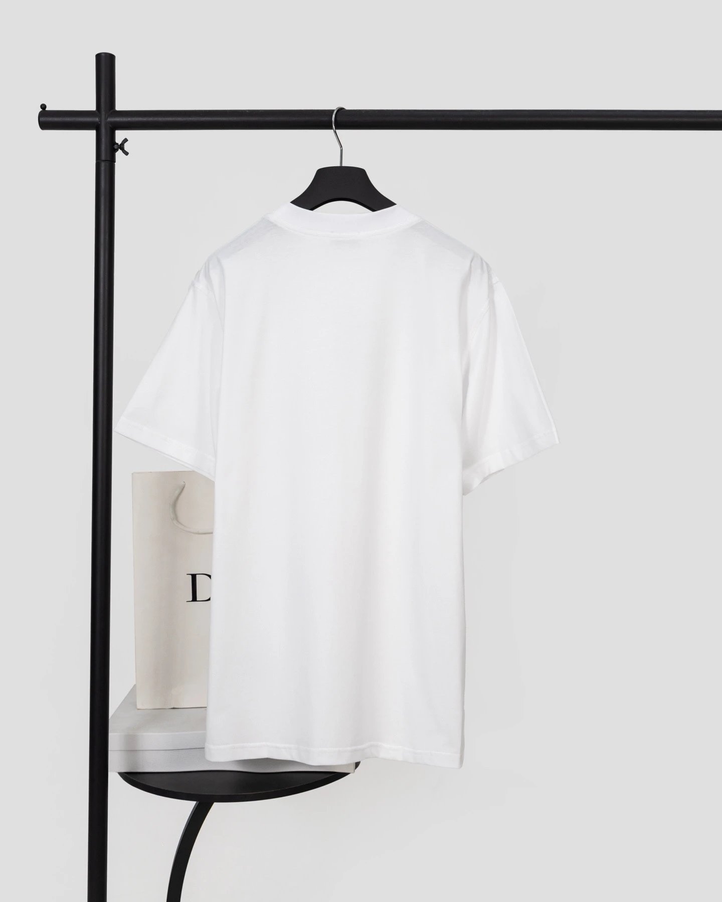 Dior Triangle Logo Black T-Shirt - 6