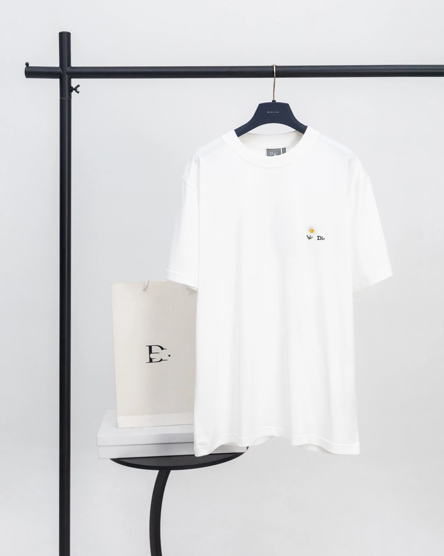 Dior Triangle Logo Black T-Shirt - 14