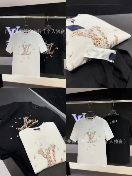 Louis Vuitton Monogram Flower Circle T-Shirt White - 6