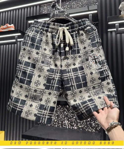 Chrome Hearts Floral Grid Shorts Multicolor Shorts - 6