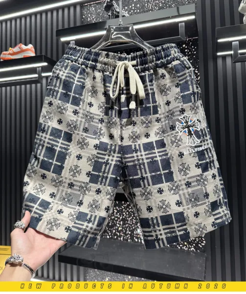 Chrome Hearts Floral Grid Shorts Multicolor Shorts - 4