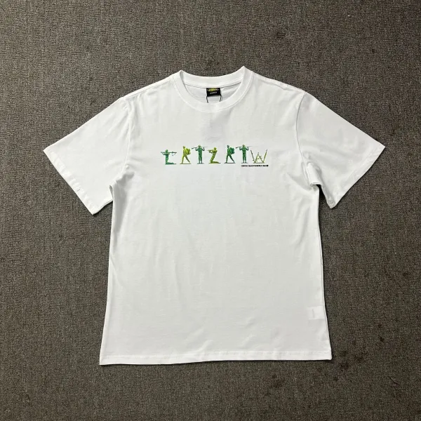Design Scribble Logo Graphic T-Shirt White Tops.t Shirts - 11
