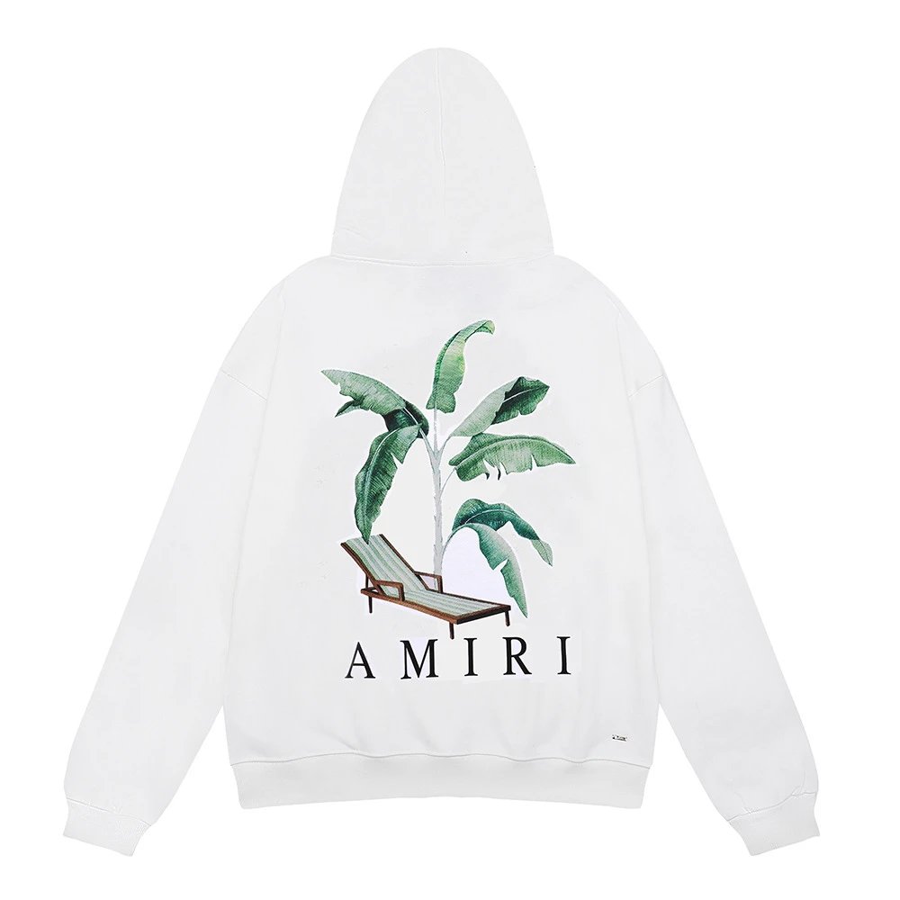 Amiri Bandana Rabbit Hoodie White - 38
