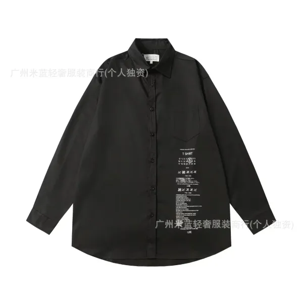Maison Margiela Replica Numbered Shirt White / Striped - 5