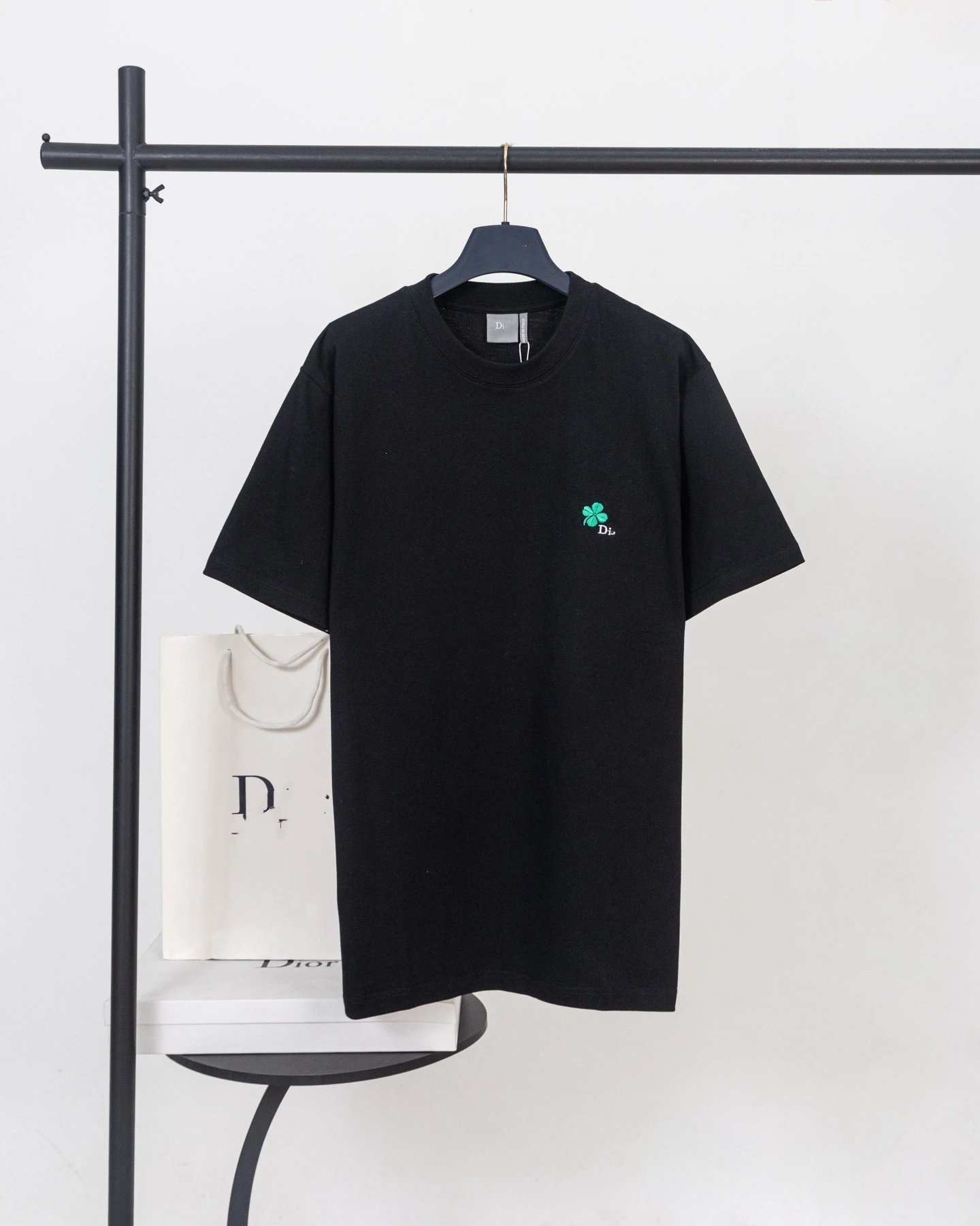 Dior Triangle Logo Black T-Shirt - 13