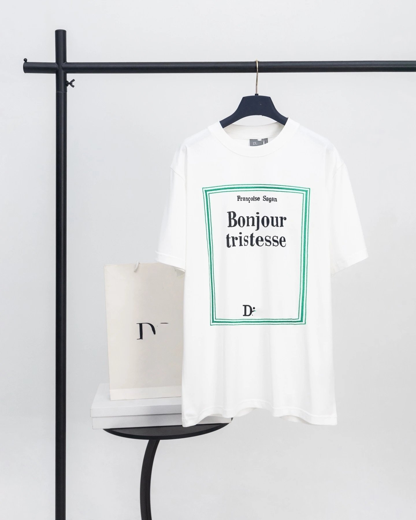 Dior Triangle Logo Black T-Shirt - 17