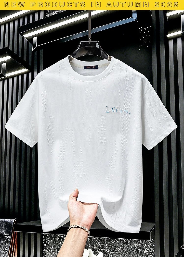 Loewe Anagram Embroidered White T-Shirt - 6