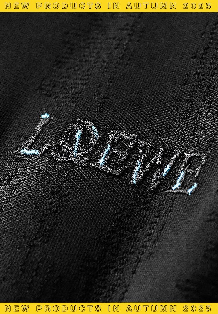Loewe Anagram Embroidered White T-Shirt - 9