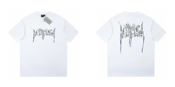 Balenciaga x UNKOWN Character Graphic T-Shirt Black - 12