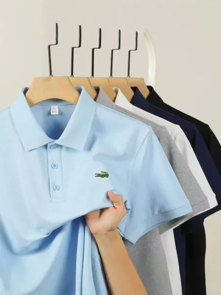 Lacoste Classic Polo Shirt White - 8
