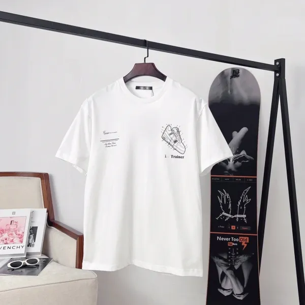 Design Trainer Technical Diagram White T-Shirt - 4