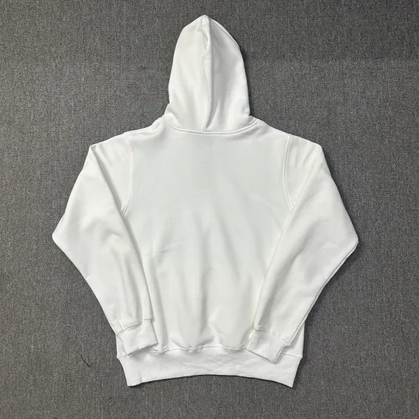 Design Script Logo Hoodie and Sweatpants Set White Gold - 12