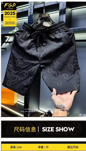 Dior Oblique Monogram Swim Shorts Black - 3