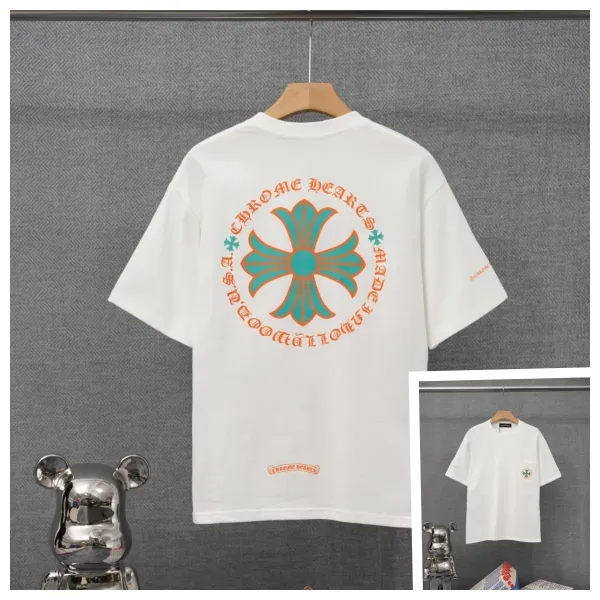 Chrome Hearts Cross Logo Graphic T-Shirt White - 1