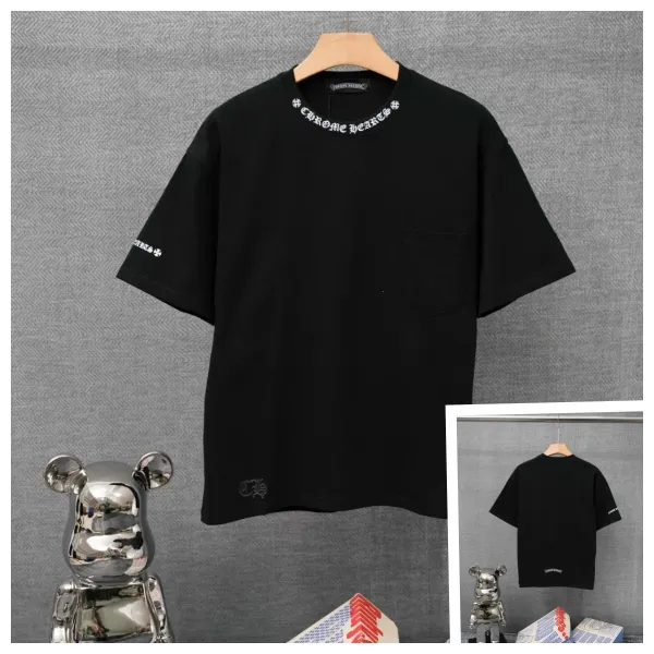 Chrome Hearts Pocket T-Shirt Black - 1